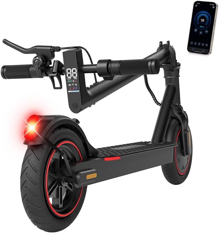 Electric Scooters - Electric Scooter Adults, 1200W/1000W/500W Motor, 28/25/21/18 MPH Top Speed, 10''/8.5'' Tires