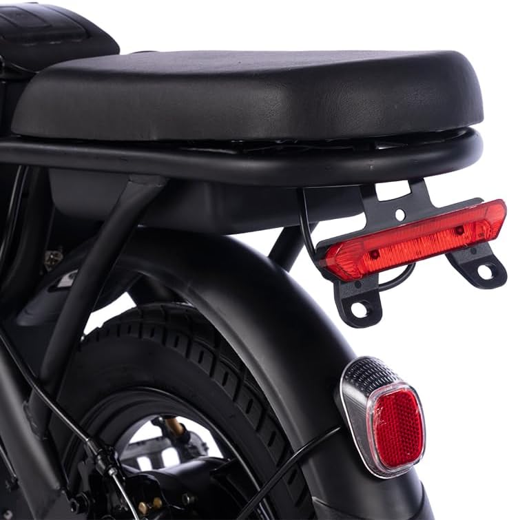 14-inch Compact Folding Electric Bicycle – Heavy-Duty Alloy Steel E-Bike with 330 lb Weight Capacity