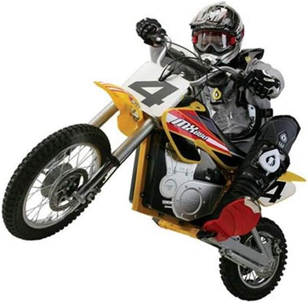 MX650 Dirt Rocket Electric Motocross Off-road Bike - Yellow