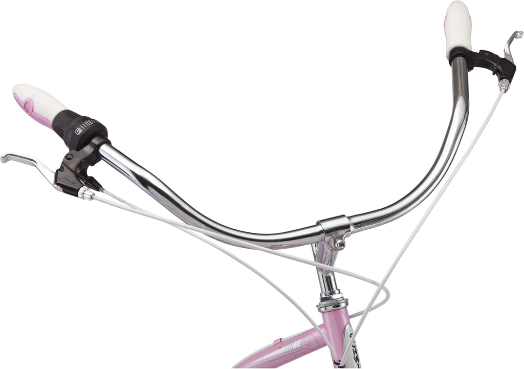Classic 26-Inch Comfort Beach Cruiser Bike – 7-Speed Upright Commuter Bicycle for Adults (Quilted Comfort Seat, Linear Pull Brakes, Front & Rear Fenders)