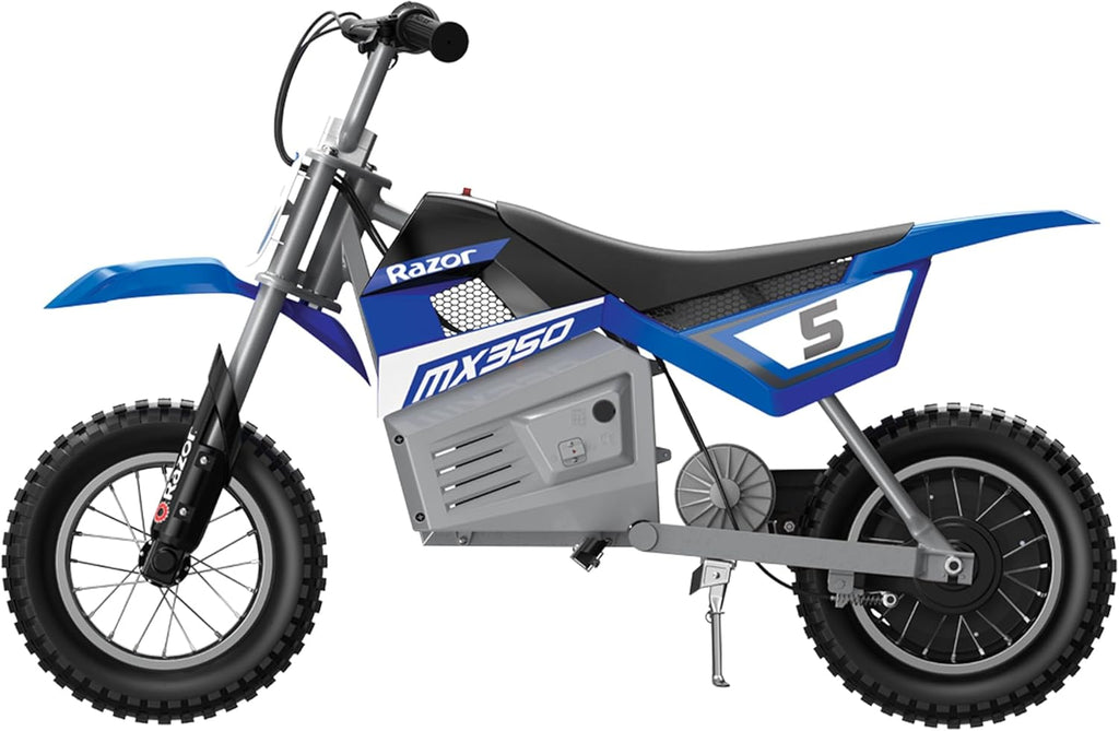 Electric Bike for Kids Ages 8+, 140 lb Max Weight, Blue