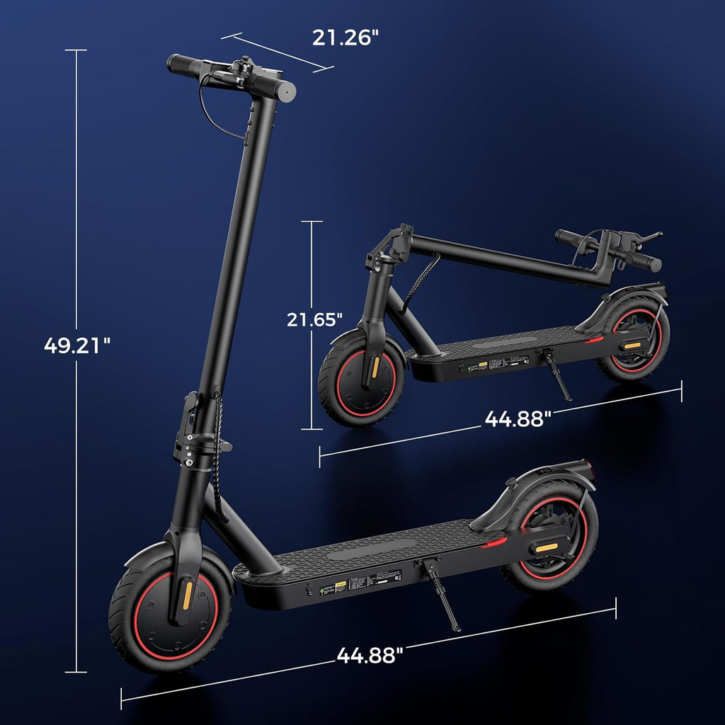 Electric Scooters - Electric Scooter Adults, 1200W/1000W/500W Motor, 28/25/21/18 MPH Top Speed, 10''/8.5'' Tires