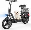 Electric Scooter Adults with Seat, 1000W Peak Motor, 35 Miles
