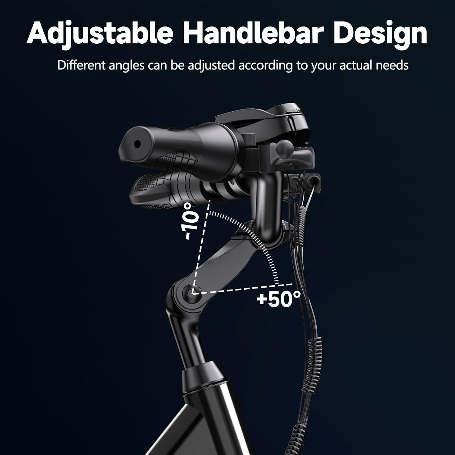 26" All-Terrain Electric Bike – 1300W Peak High-Comfort Commuter & Mountain E-Bike