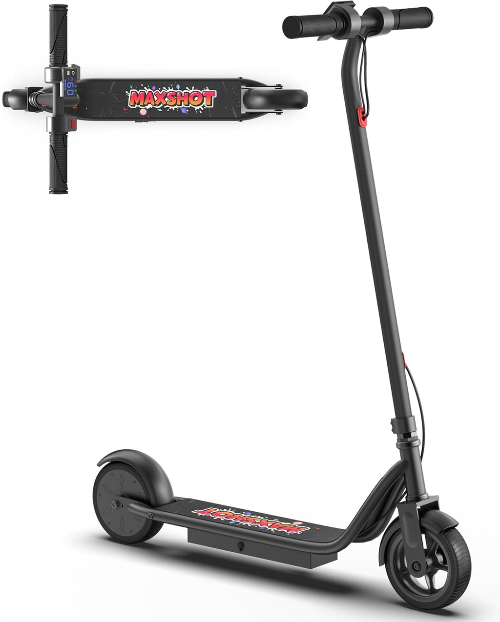 Electric Scooter Adults & Big Kids, Top Speed 9/16/19MPH, 10/12/16/19Miles Range, 6.5"/8.5" Tires Folding Escooter, APP Control