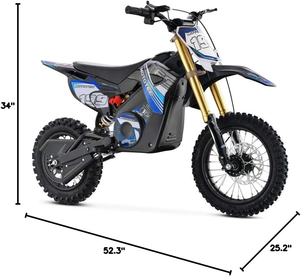 MotoTec 36v Pro Electric Dirt Bike 1000w Lithium