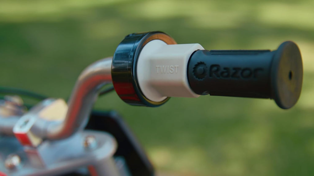 Compact Electric Street Bike - Red/Black