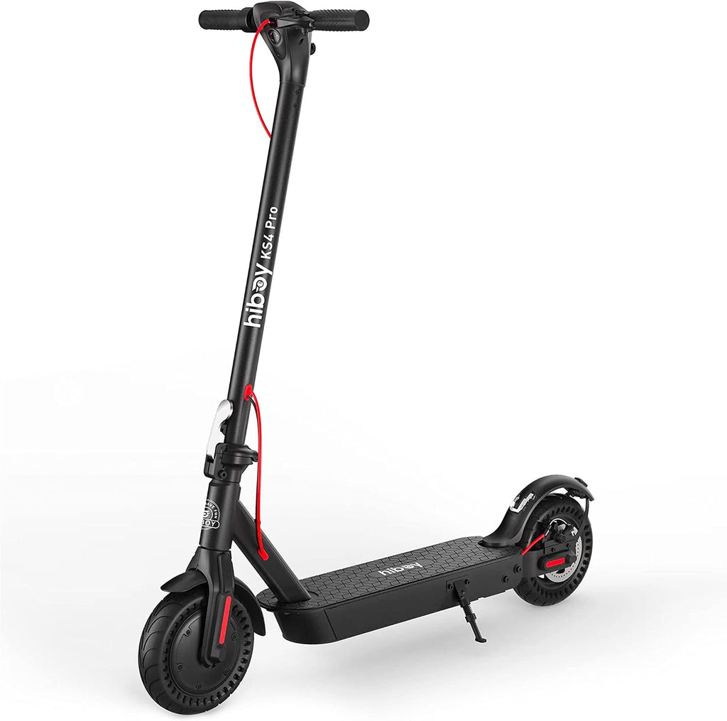 Electric Scooter, 500W Motor (750W Peak), 10" Honeycomb Tires, Up to 25 Miles Range, 19 MPH Foldable Electric Scooter for Adults with Hiboy App