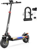 Electric Scooter, Off Road Tires, 800W Motor E-Scooter Up to 25/28 Miles Range,Top Speed 25/28 MPH, Adjustable Handlebar Height,Folding Commuting Electric Scooter for Adults
