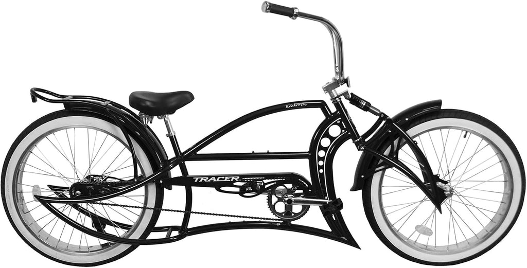 Custom Lowrider Stretch Chopper Bicycle - 26-Inch