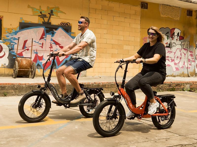 1000W Folding All-Terrain Fat Tire Electric Bike – 48V 20.8Ah Removable Power System