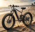 26" Fat Tire Dual Motor Electric Bike | Torque Sensor & Full Suspension
