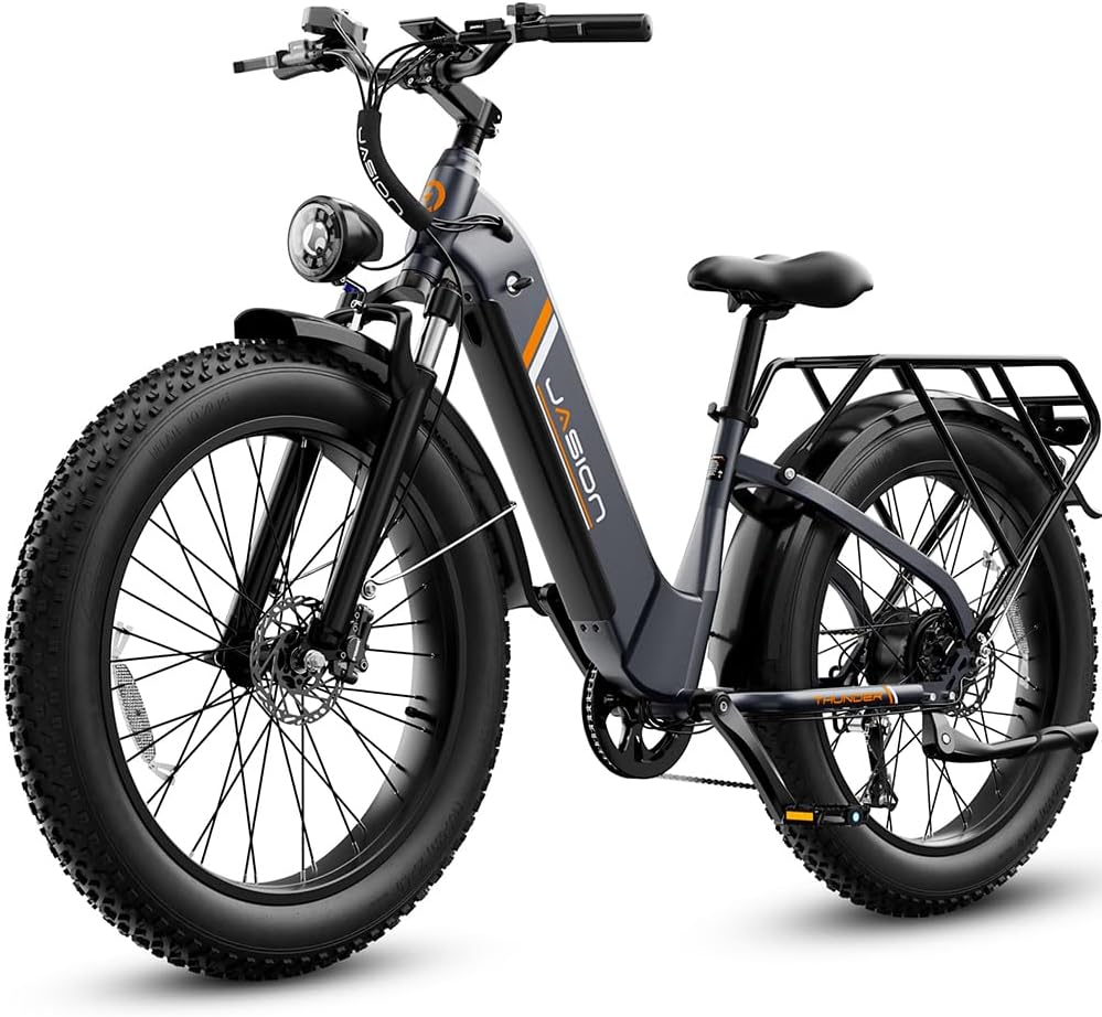 26" High-Capacity Fat Tire Electric Bike – Peak 1800W Motor & UL 2849 Certified