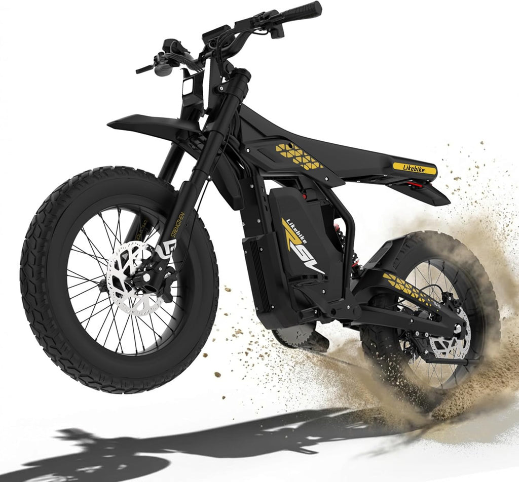 Electric Dirt Bike 2000W/3000W, 48V 23Ah