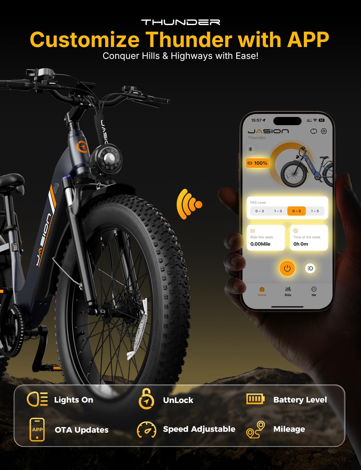 26" High-Capacity Fat Tire Electric Bike – Peak 1800W Motor & UL 2849 Certified