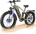 60V Dual Motor Off-Road Electric Bike | Full Suspension Hunting Ebike