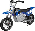 Electric Bike for Kids Ages 8+, 140 lb Max Weight, Blue