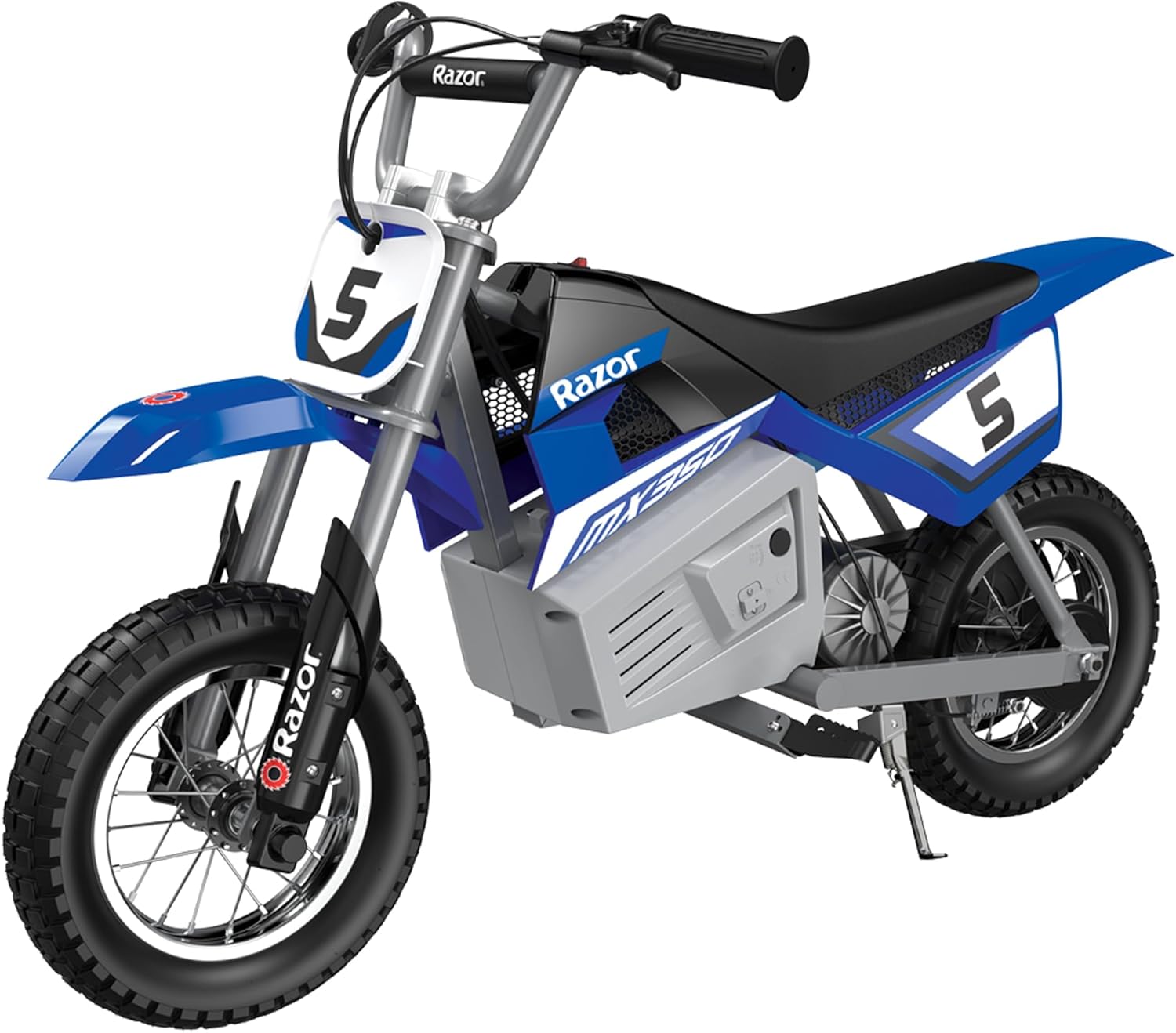 Electric Bike for Kids Ages 8+, 140 lb Max Weight, Blue
