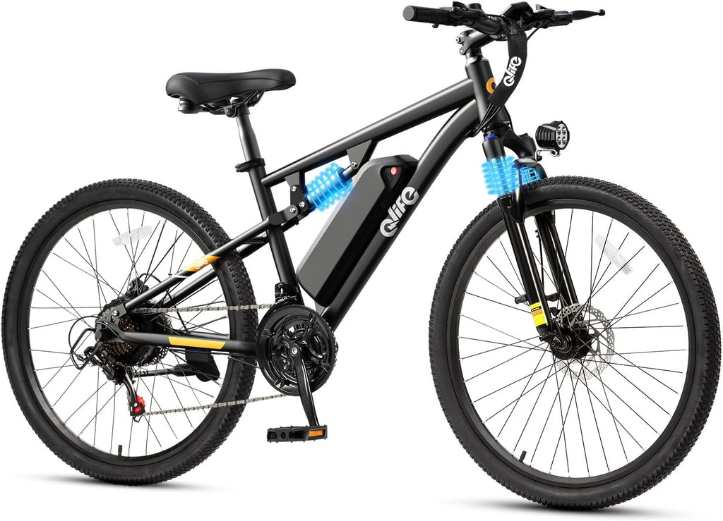 27.5" Mountain Electric Bike | 1200W Peak 21-Speed Adult & Teen E-Bike