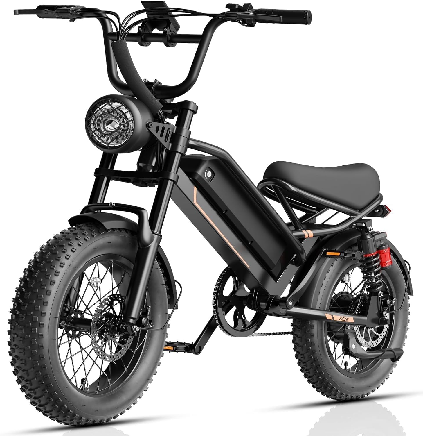 All-Terrain Moped-Style Electric Dirt Bike | 2000W-3000W Peak High-Power Fat Tire E-Bike
