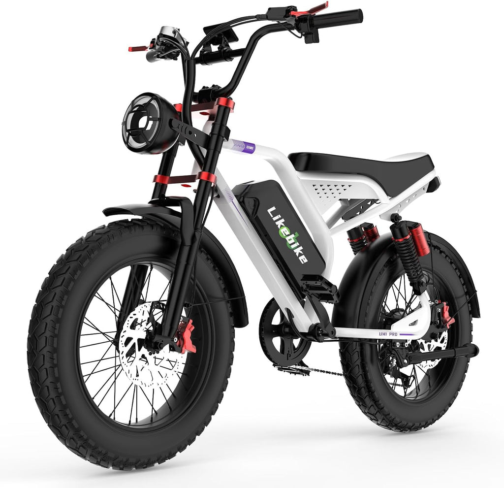 High-Power All-Terrain Fat Tire Electric Bike | Custom Motor & Battery Options for Adults