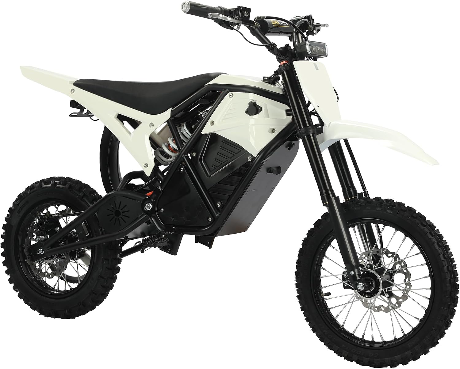 Electric Dirt Bike for Teens & Adults, 48V 22.5Ah, 37MPH & 45-Mile Electric Motorcycle, 2200W Ebike