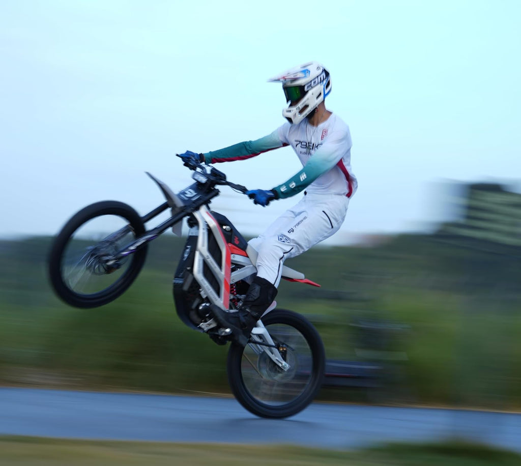 Electric Dirt Bike for Adult, Falcon Pro Platinum, 72V/35AH/10000W(Peak) Motor Ebike, 53MPH Max Speed