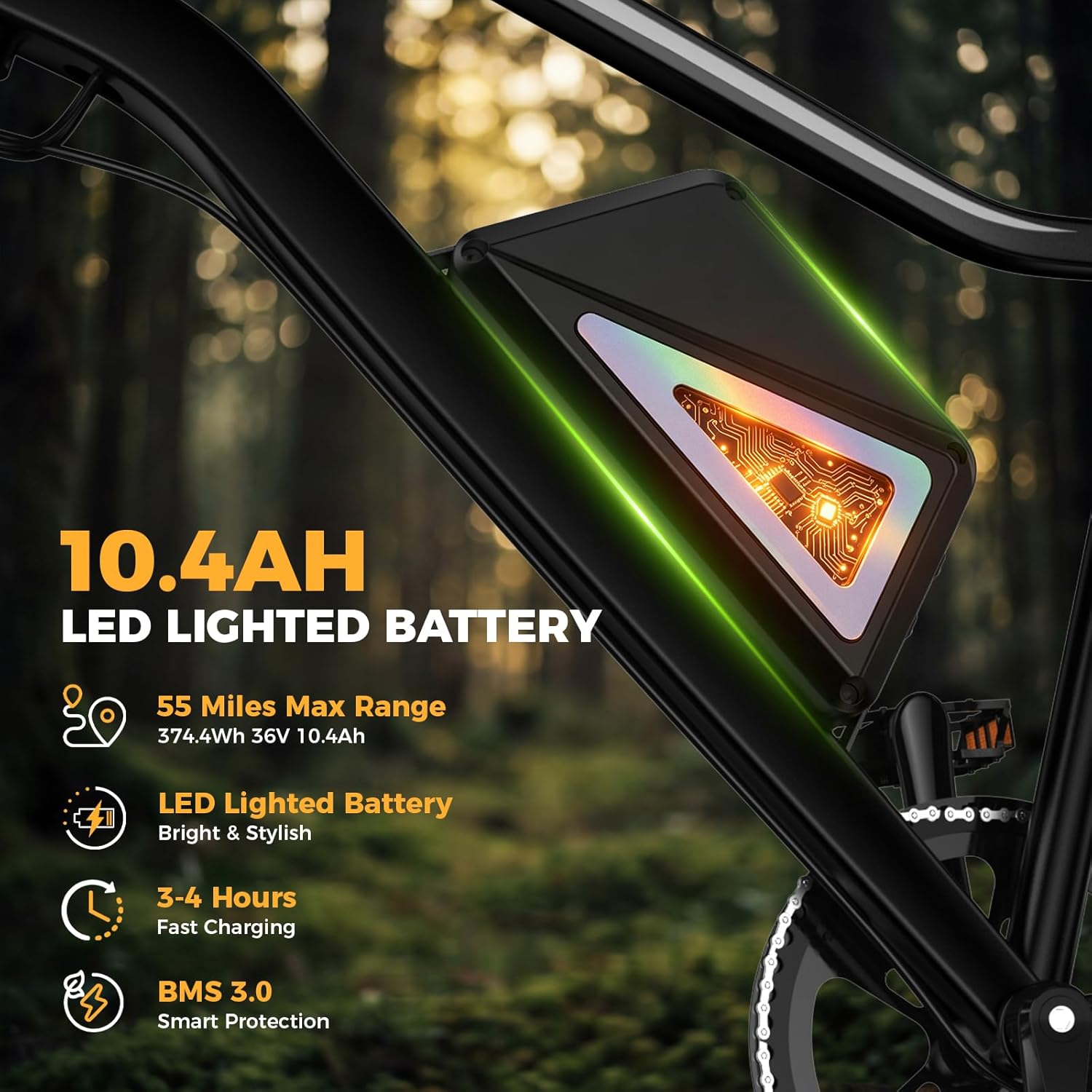 Electric Bike for Adults, 1500W/1000W Peak Motor 26" Ebike