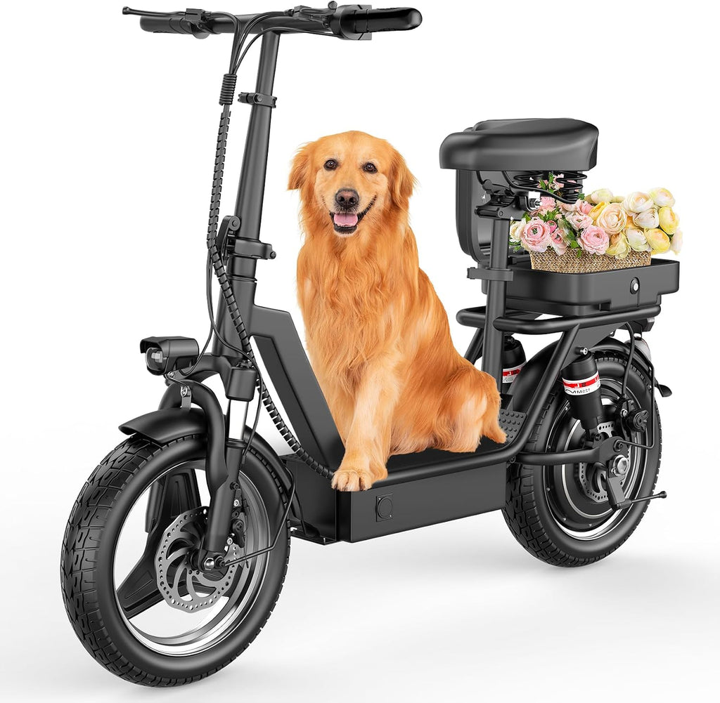 Electric Scooter for Adults, 25MPH Top Speed, 35 Miles Max Range, 48V 15Ah