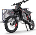 Electric Dirt Bike for Adults & Teens, 14"/12" Fat Tire 3200W Motor 37MPH Off-Road EBike, 48V 21Ah