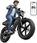Electric Bike for Adults, Peak 1500W Motor Retro E Bike, Range 65/120Miles, 48V 15Ah