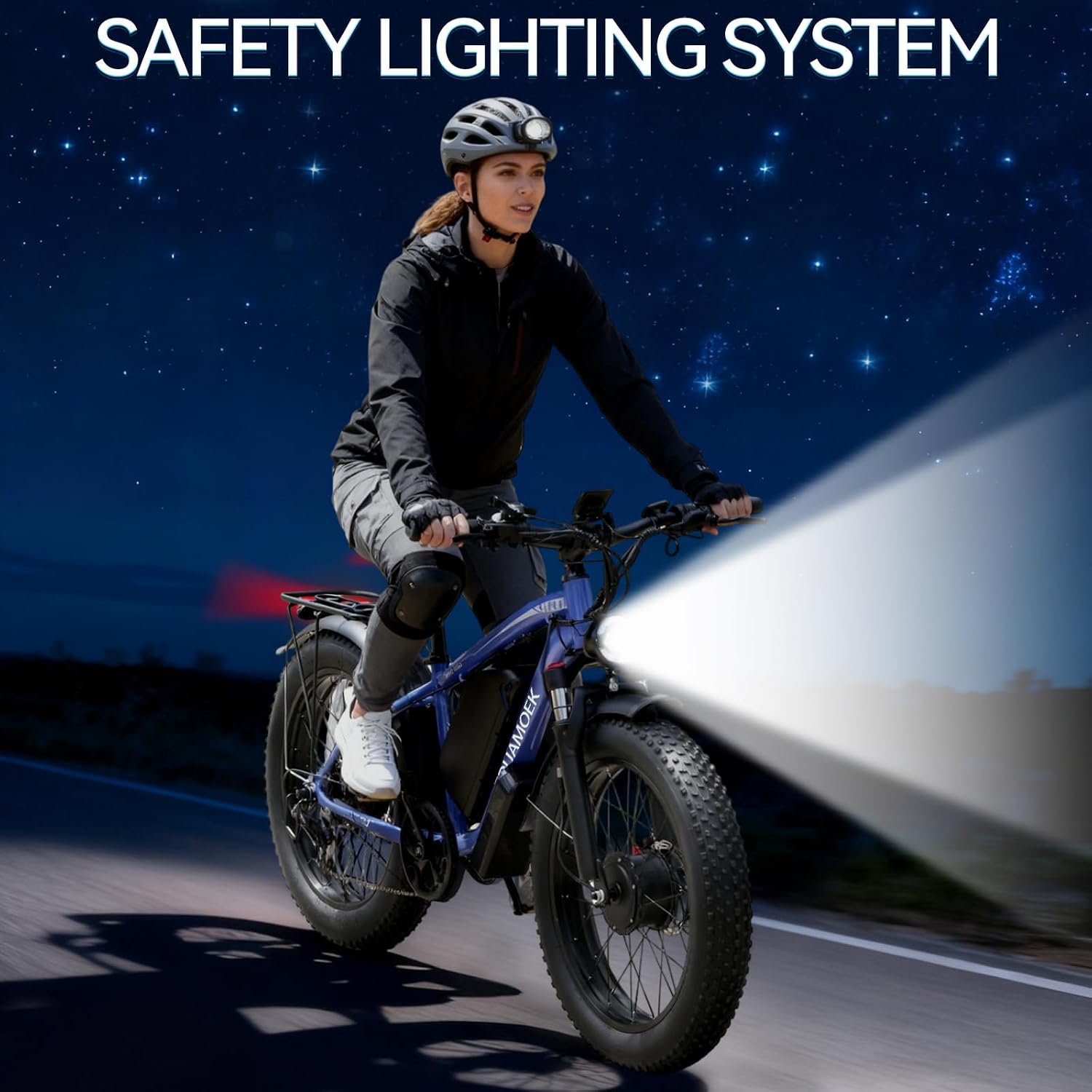 9000W Peak Dual-Motor All-Terrain Fat Tire Electric Mountain Bike – 47 MPH High-Performance Adult E-Bike with 58V 34Ah Battery