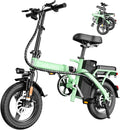 14" Compact Folding Electric Bike | High-Peak Motor & 48V Removable Battery