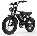 High-Power Adult Electric Mountain Bike – 3000W Peak, 48V 33Ah Removable Power Pack, 20" Fat Tires, Full Suspension & 7-Speed