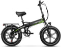 Folding Fat Tire Electric Bike | High-Capacity Removable Battery & Long-Range E-Bike