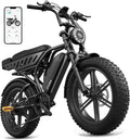 Electric Bike for Adults, 1500W Peak Motor 60 Miles Fat Tire Ebike with 48V 15Ah