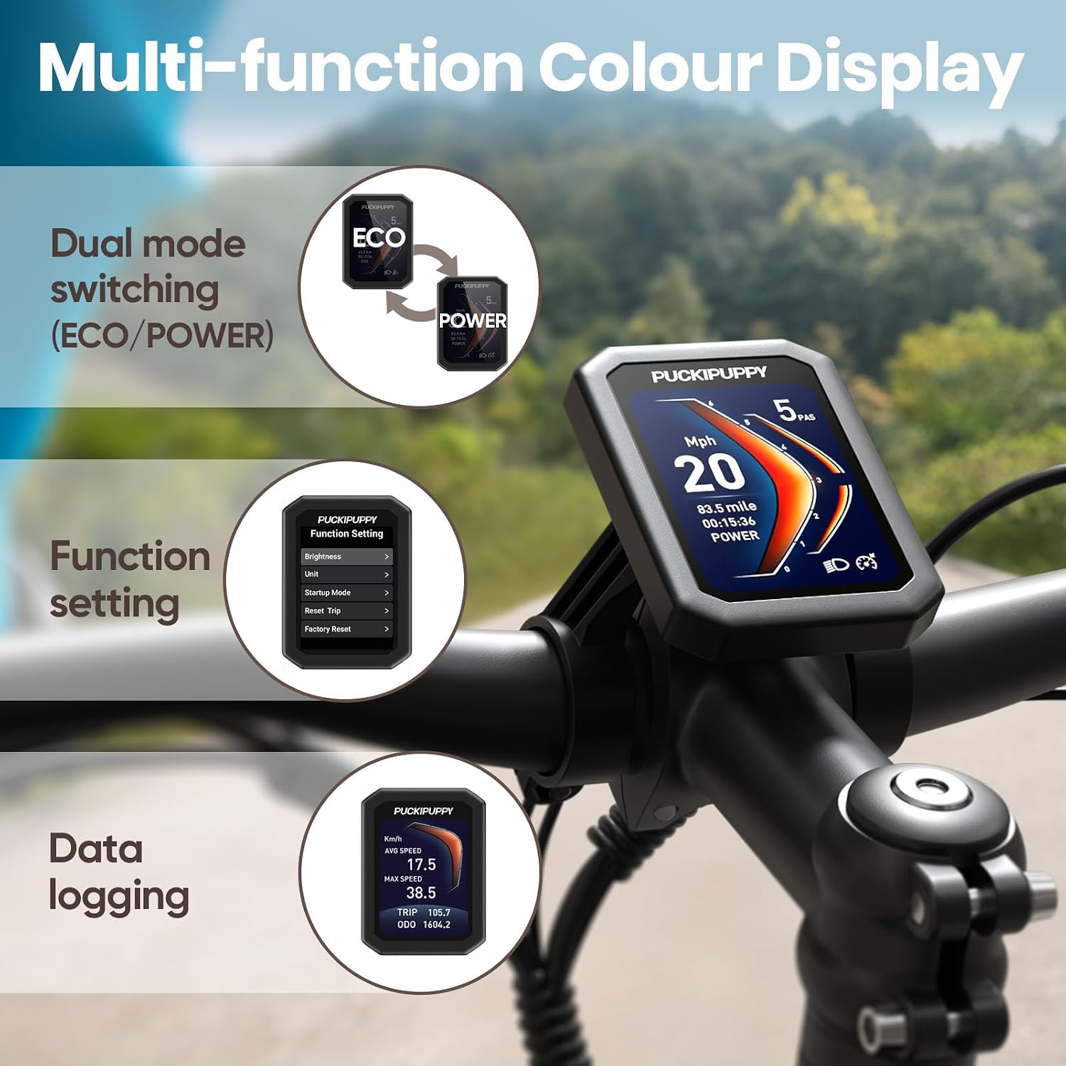 All-Terrain Step-Through Electric Hunting Bike – 960W Peak Power Off-Road E-Bike for Adults (28MPH, 48V 15Ah Removable Battery, 26" Fat Tires, Integrated Rear Cargo Rack)