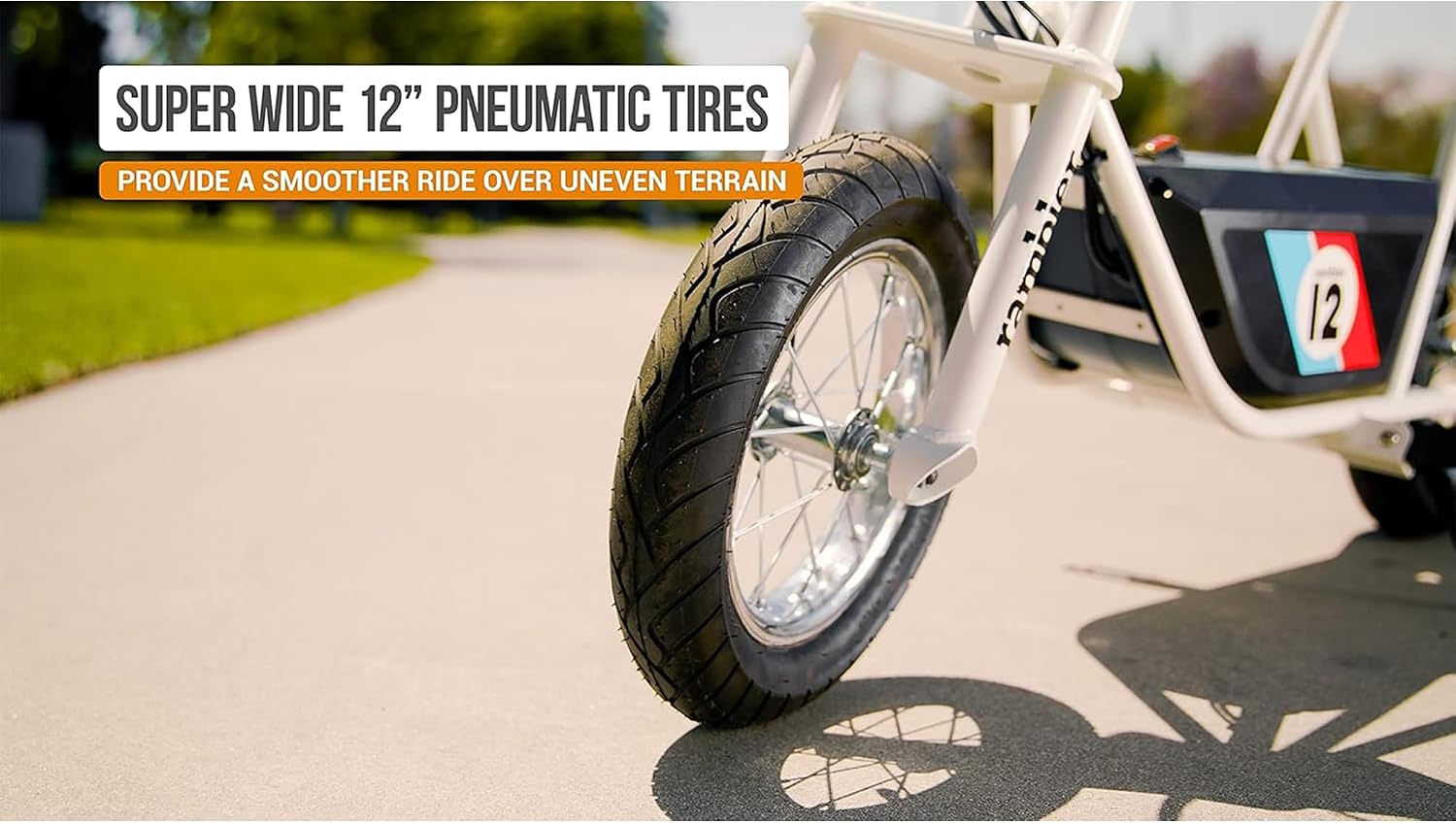 Retro Style 24V Kids & Teens Electric Minibike | 250W Motor, 12" Air-Filled Tires, Up to 14 MPH