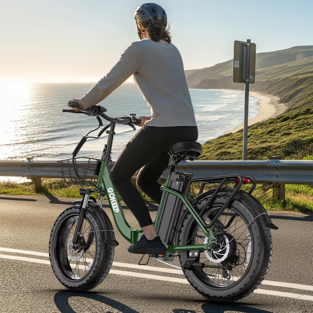 Folding 20" Electric Commuter Bike – 1800W Peak Motor, 20MPH Max Speed, 52V 18.2Ah Removable Battery, 330lbs Capacity (UL2849 Certified)