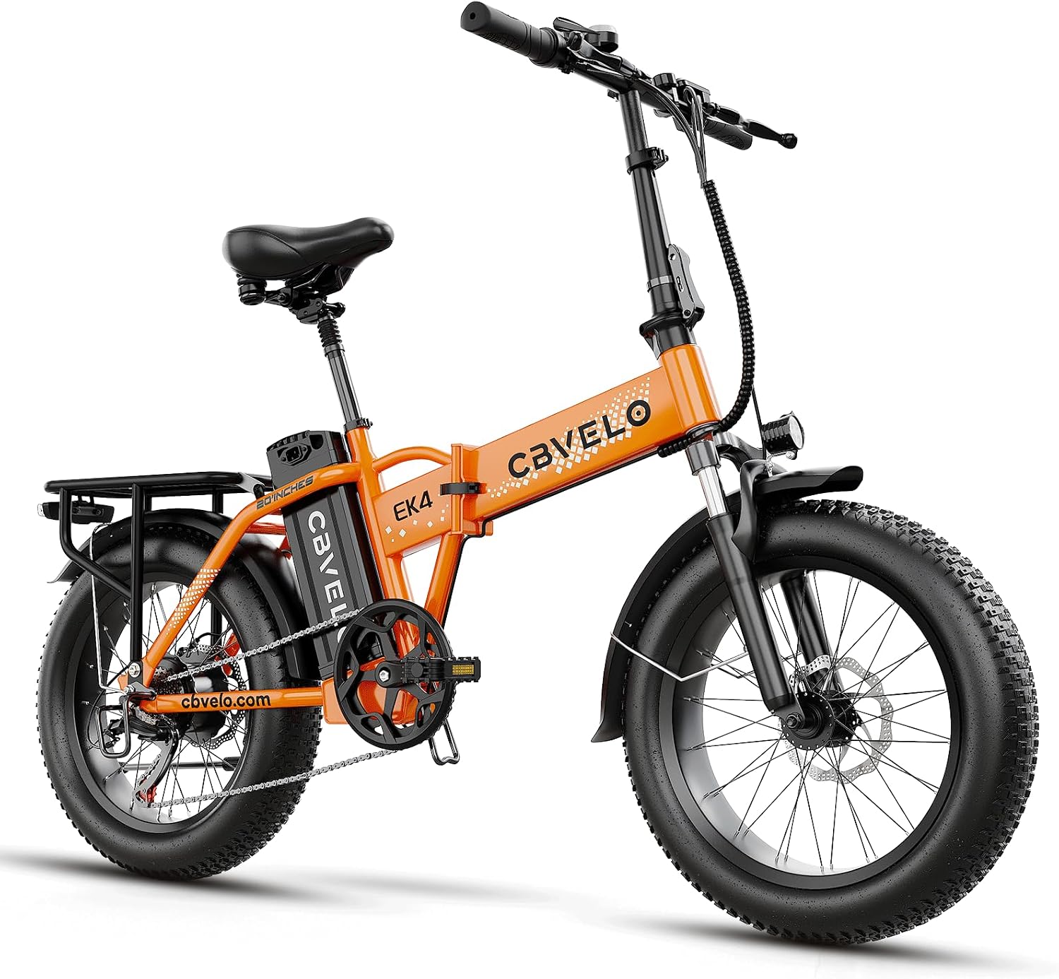 750W Folding Fat Tire Electric Bike | 48V High-Capacity E-Bike for Adults