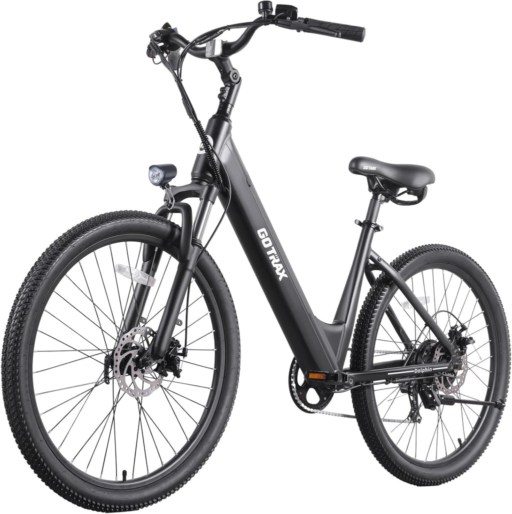 Electric Bike, Max Range 30Miles(Pedal-assist1) & 20Mph Power by Peak 500W