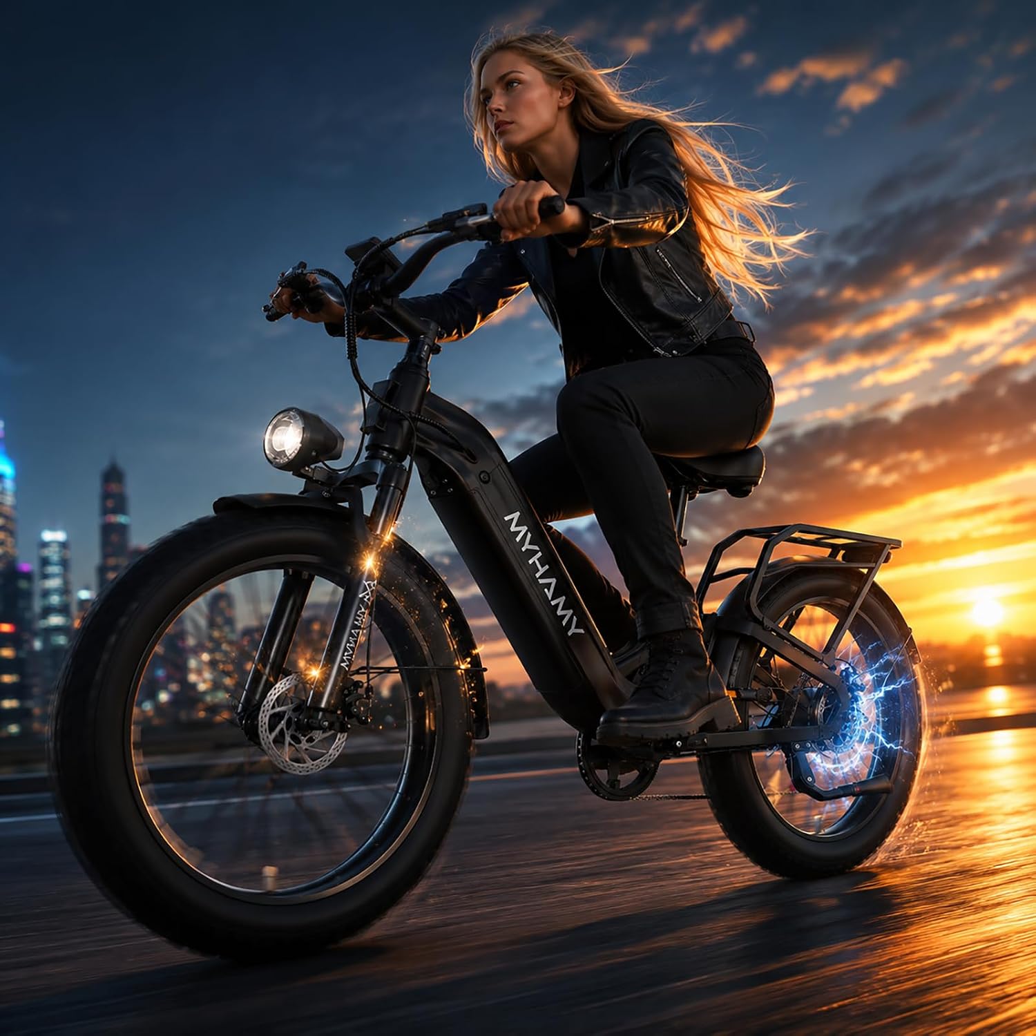 High-Performance Adult Fat Tire Electric Bike | Full Suspension & Long Range