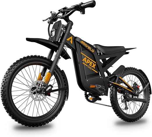 Electric Dirt Bike for Adults Mountain Motorcycle with 1536Wh