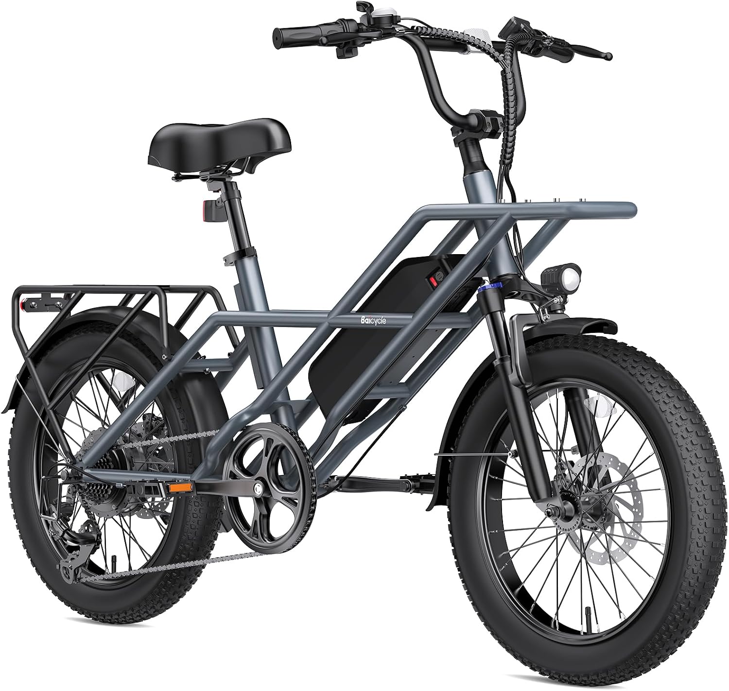 20" Fat Tire Step-Thru Electric Bike | 1800W Peak High-Range Adult E-Bike