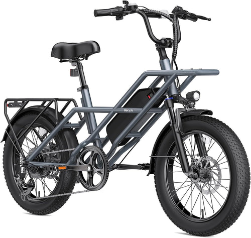 20" Fat Tire Step-Thru Electric Bike | 1800W Peak High-Range Adult E-Bike