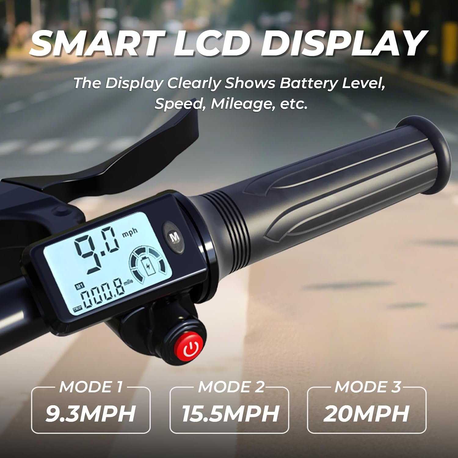 16" Folding Electric Bike for Adults – Compact 630W Peak Motor E-Bike with Dual Disc Brakes