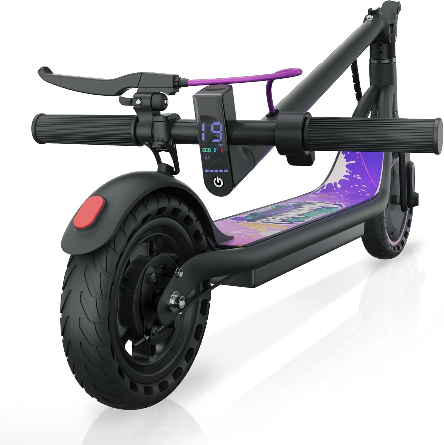 Electric Scooter for Adults, Folding E Scooter with 350W/500W Motor 16/24 Mph Top Speed, Max 19-23 Miles Long