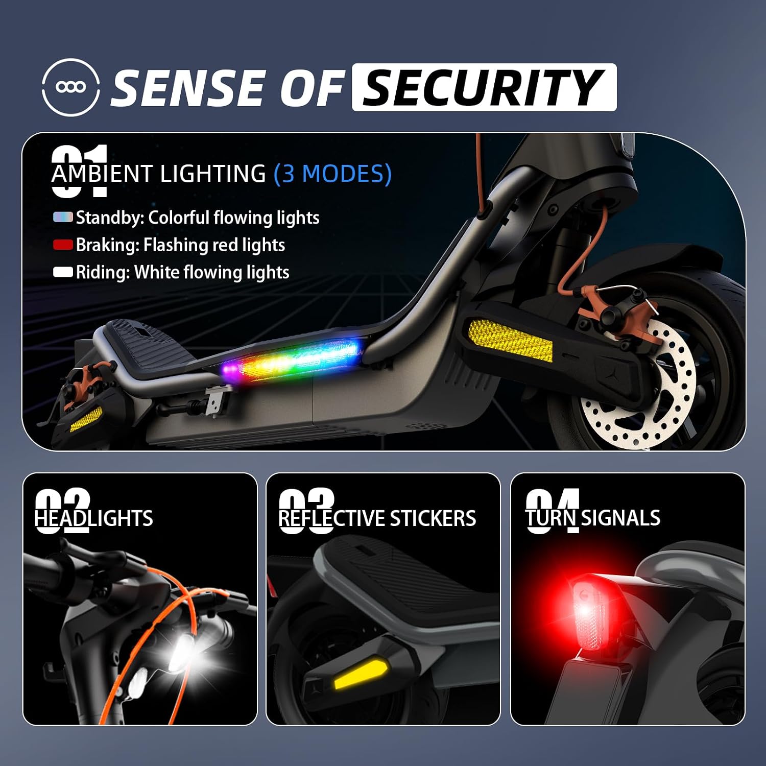 Electric Scooter- Electric Scooter for Aults,800/1000/1600W Peak,up to 19/25/31MPH,25-50Miles Range,220-330lb Load,Foldable E-Scooter for Adult Teens