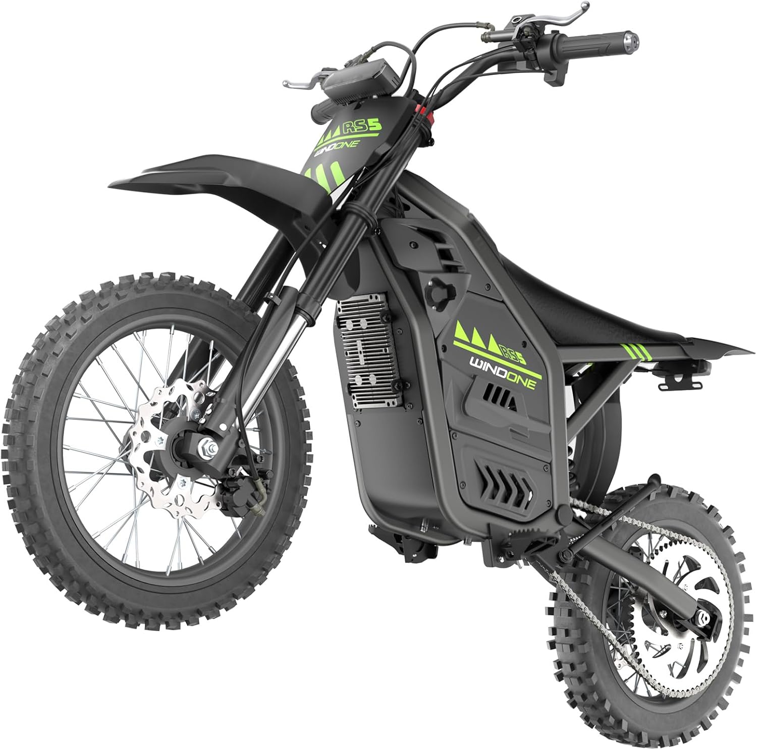 Electric Dirt Bike, 2200W 37MPH Electric Motorcycle, 48V/22.5Ah