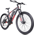 26" Electric Mountain Bike for Adults | 750W Peak Motor, 21-Speed, Removable 375Wh Battery All-Terrain Commuter E-Bike